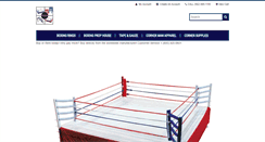 Desktop Screenshot of boxingring.com